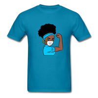 NURSE AFRO WOMAN - turquoise