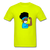 NURSE AFRO WOMAN - safety green