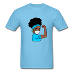 NURSE AFRO WOMAN - aquatic blue