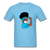 NURSE AFRO WOMAN - aquatic blue