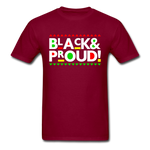 Black & Prroud - burgundy