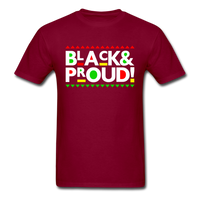 Black & Prroud - burgundy