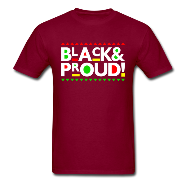 Black & Prroud - burgundy