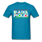 Black & Prroud - turquoise