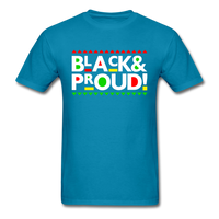 Black & Prroud - turquoise