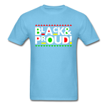 Black & Prroud - aquatic blue