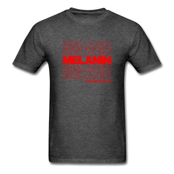 MELANIN THANK YOU BAG - heather black