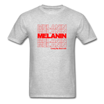 MELANIN THANK YOU BAG - heather gray