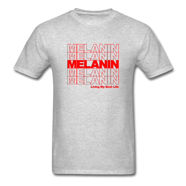 MELANIN THANK YOU BAG - heather gray