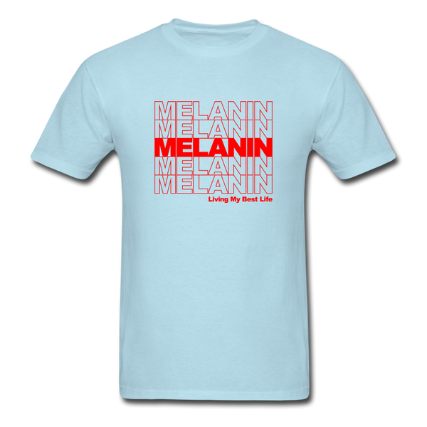MELANIN THANK YOU BAG - powder blue