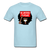 NO JUSTICE NO PEACE AFRO WOMAN - powder blue