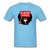 NO JUSTICE NO PEACE AFRO WOMAN - aquatic blue