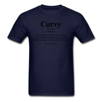 Curvy Definition - navy