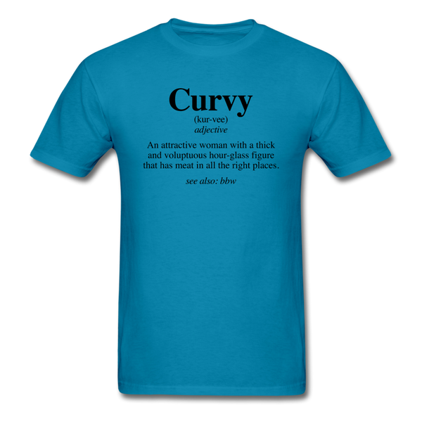 Curvy Definition - turquoise