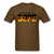 Being Black Is Dope Flame - brown