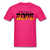 Being Black Is Dope Flame - fuchsia