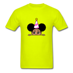 BIRTHDAY GIRL - safety green