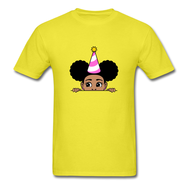 BIRTHDAY GIRL - yellow