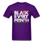 Black Every Month - purple