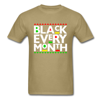Black Every Month - khaki