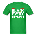 Black Every Month - bright green