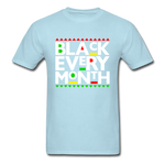 Black Every Month - powder blue