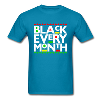 Black Every Month - turquoise