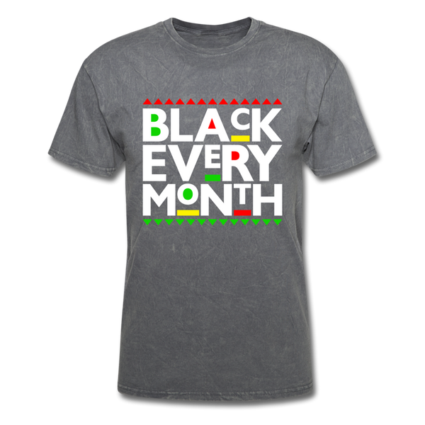 Black Every Month - mineral charcoal gray