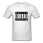 PRETTY BLACK EDUCATED - light heather gray