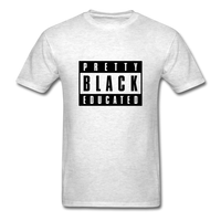 PRETTY BLACK EDUCATED - light heather gray