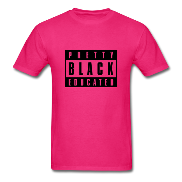 PRETTY BLACK EDUCATED - fuchsia