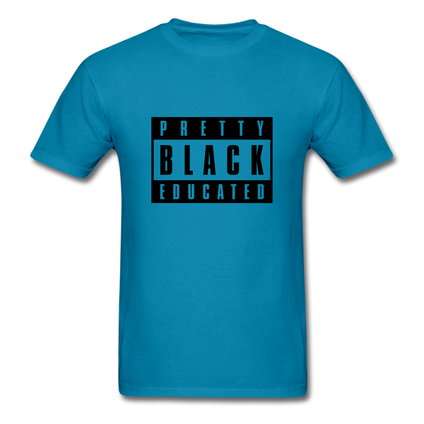 PRETTY BLACK EDUCATED - turquoise