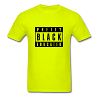 PRETTY BLACK EDUCATED - safety green