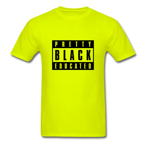 PRETTY BLACK EDUCATED - safety green