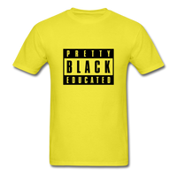 PRETTY BLACK EDUCATED - yellow
