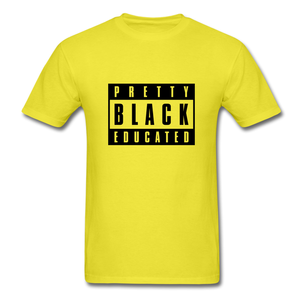 PRETTY BLACK EDUCATED - yellow