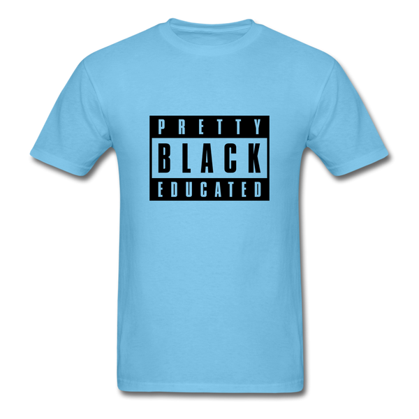 PRETTY BLACK EDUCATED - aquatic blue