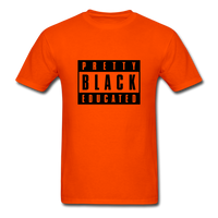 PRETTY BLACK EDUCATED - orange