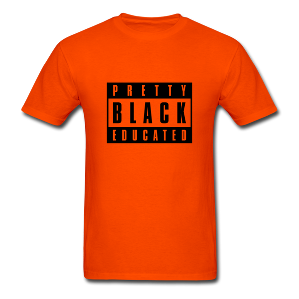 PRETTY BLACK EDUCATED - orange