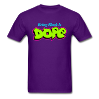 Being Black Is Dope - purple