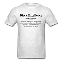 Black  Excellence Definition - light heather gray