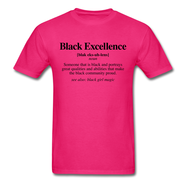 Black  Excellence Definition - fuchsia