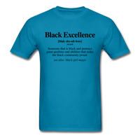 Black  Excellence Definition - turquoise