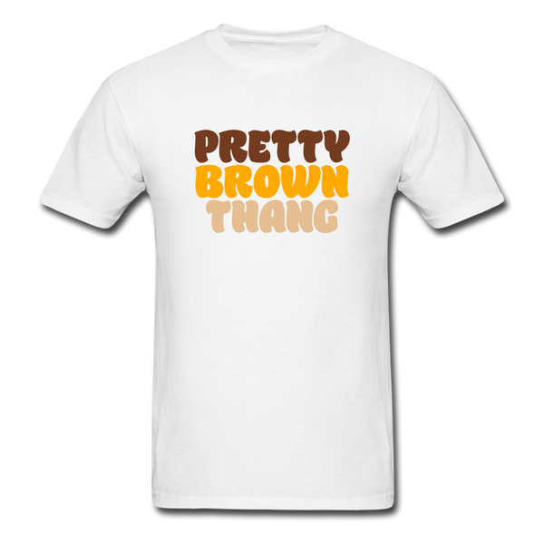 PRETTY BROWN - white