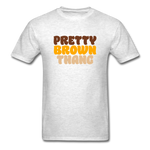 PRETTY BROWN - light heather gray