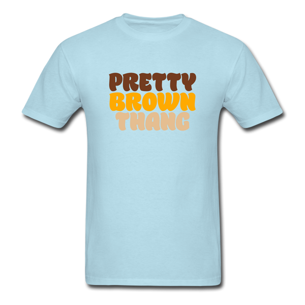 PRETTY BROWN - powder blue