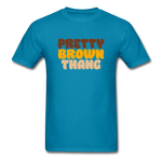 PRETTY BROWN - turquoise