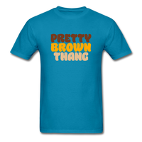 PRETTY BROWN - turquoise
