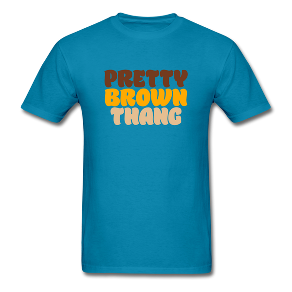 PRETTY BROWN - turquoise