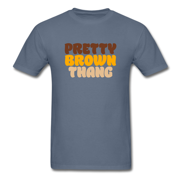 PRETTY BROWN - denim